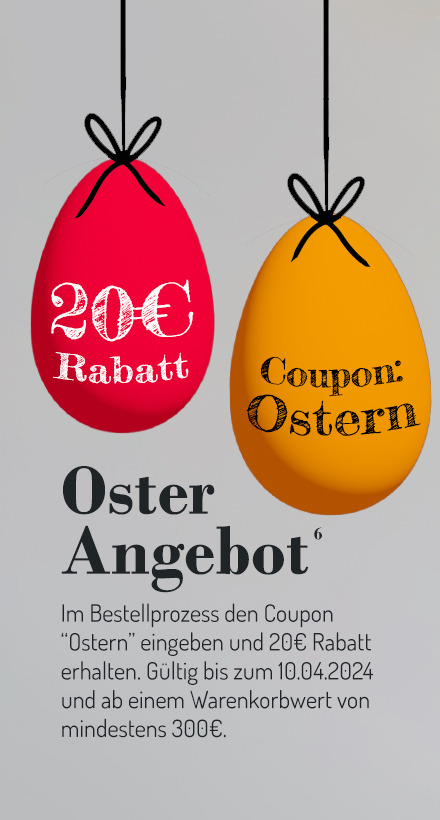 Oster-Angebot - 20€ Coupon